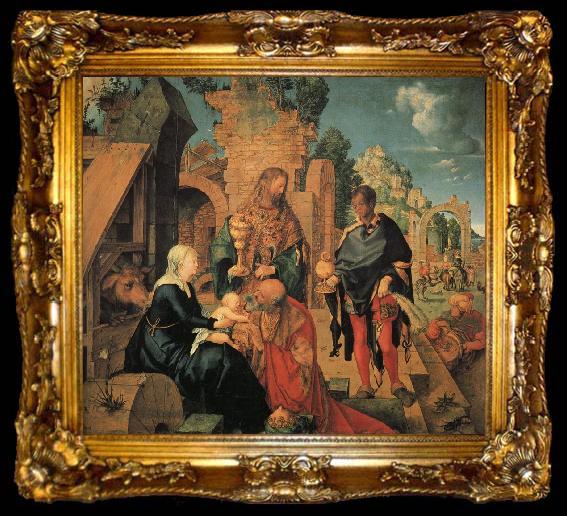 framed  Albrecht Durer The Adoration of the Magi, ta009-2